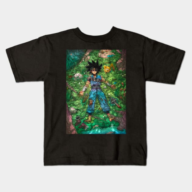 Dragon Guest Kids T-Shirt by prince_rours